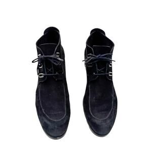 Arche Jimila Black Suede Comfort Sole Lace Up Ankle Boots Round Toe Size 41